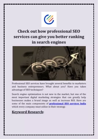 What is an SEO Professional & how will it help your business?