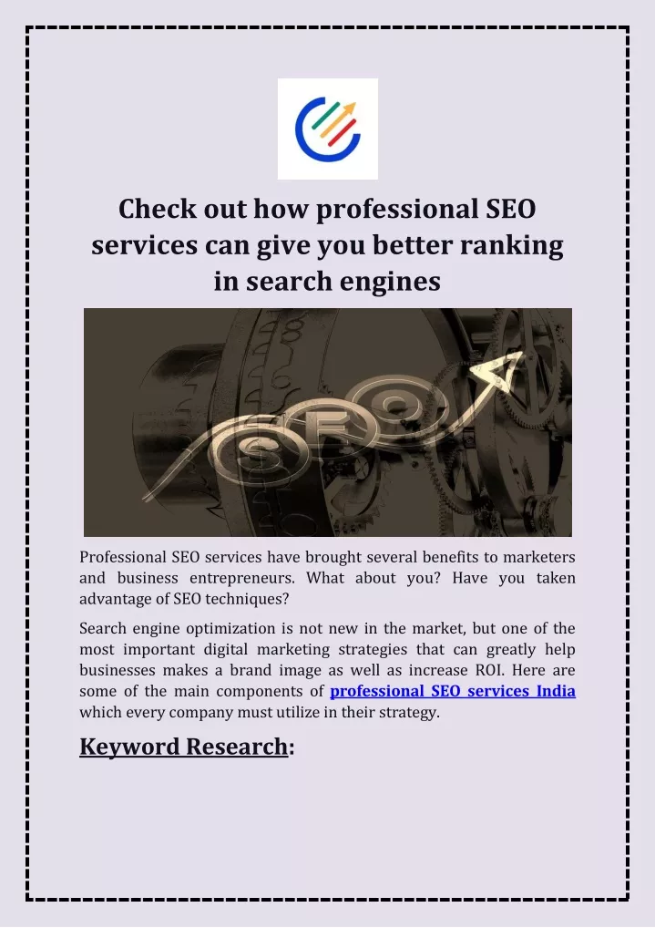 check out how professional seo services can give