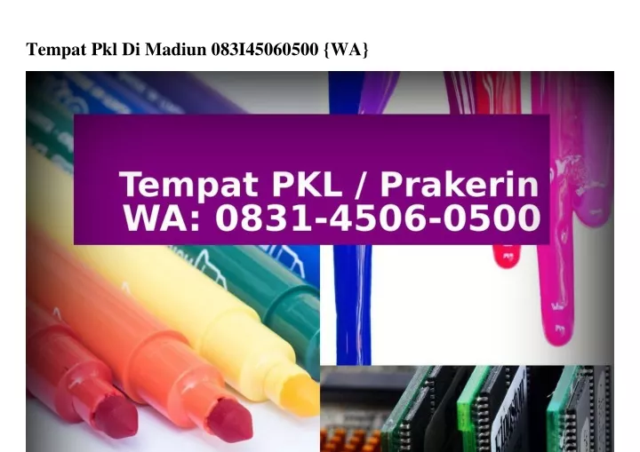 tempat pkl di madiun 083i45060500 wa