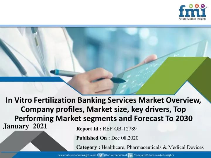 in vitro fertilization banking services market