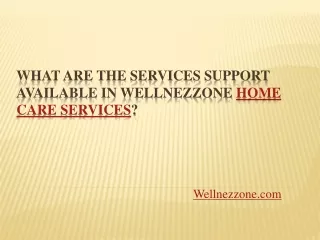 Home Care Services