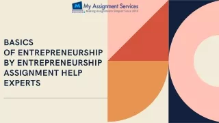 basics of entrepreneurship by entrepreneurship