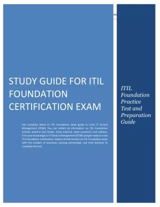 PPT - Demystifying ITIL 4: A Comprehensive Guide To Foundation ...