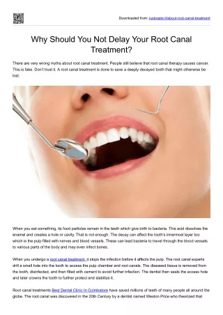 downloaded from justpaste it about root canal
