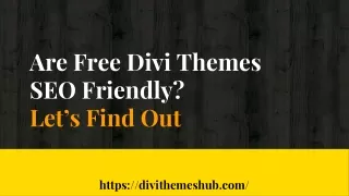 Are Free Divi Themes SEO Friendly? Let’s Find Out