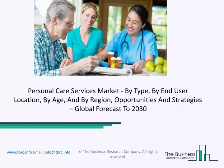 personal care services market by type by end user