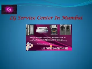 Lg Microwave oven service Center Mumbai