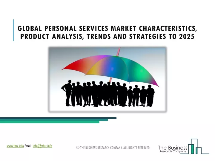 global personal services market characteristics