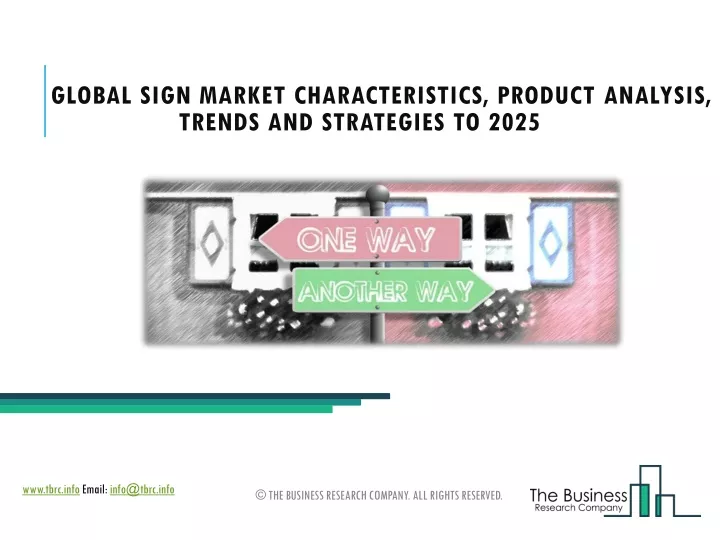 global sign market characteristics product