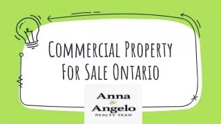 How To Sell Commercial Property