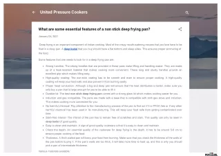 united pressure cookers