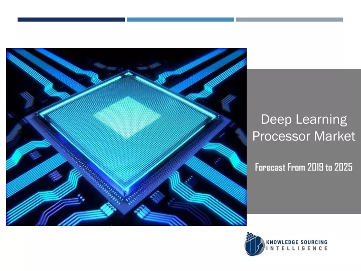 deep learning processor market forecast from 2019