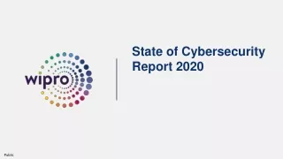 State Of Cybersecurity Report 2020 Cyber Security Resilience