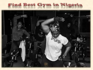 Find Best Gym in Nigeria
