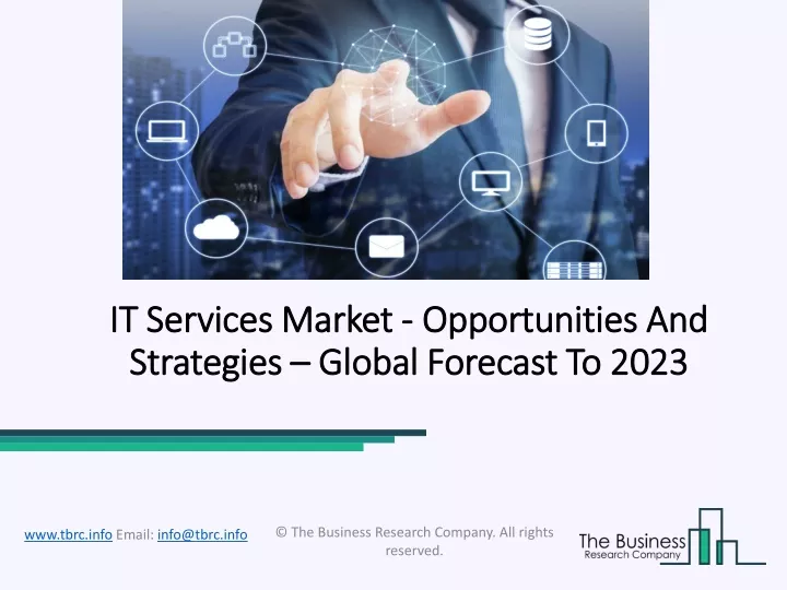 it services market opportunities and strategies global forecast to 2023