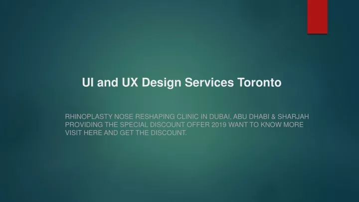 ui and ux design services toronto