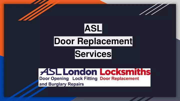 asl door replacement services