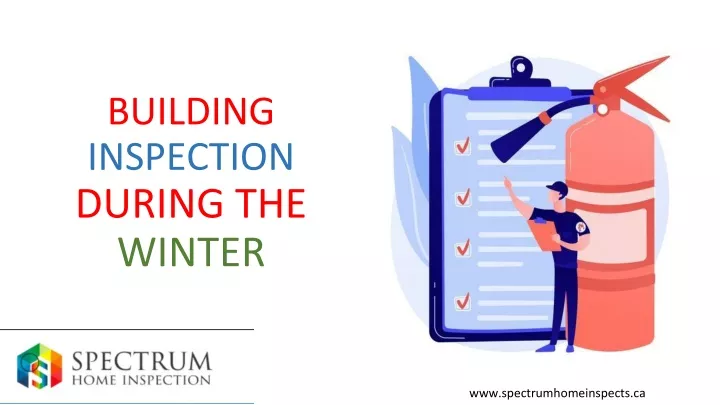 building inspection during the winter