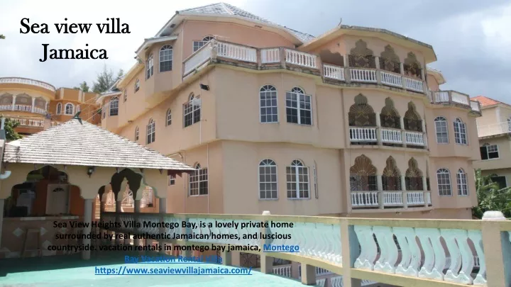 sea view villa jamaica