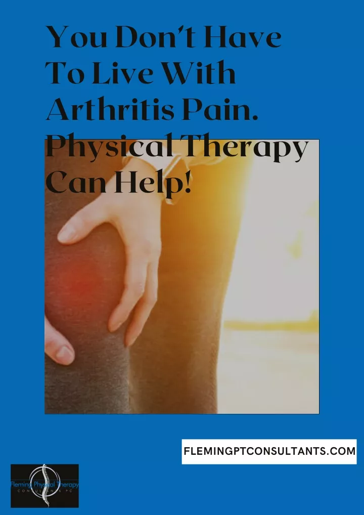 you don t have to live with arthritis pain