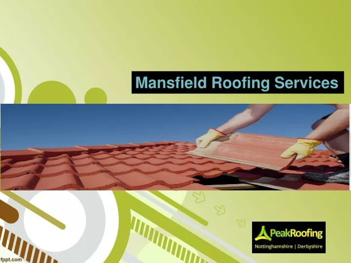 mansfield roofing services