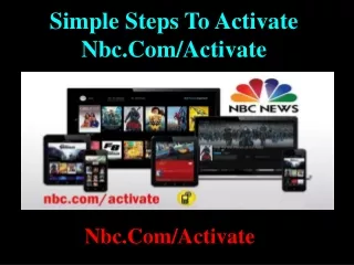 simple steps to activate nbc com activate