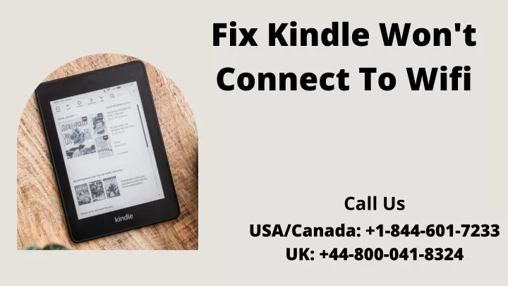 fix kindle won t connect to wifi