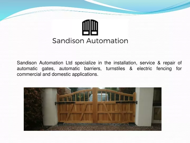 sandison automation ltd specialize
