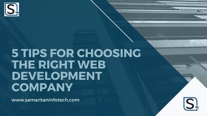 5 tips for choosing the right web development