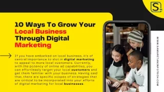 10 Ways To Grow Your Local Business Through Digital Marketing