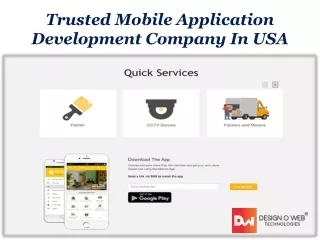 Trusted Mobile Application Development Company In USA