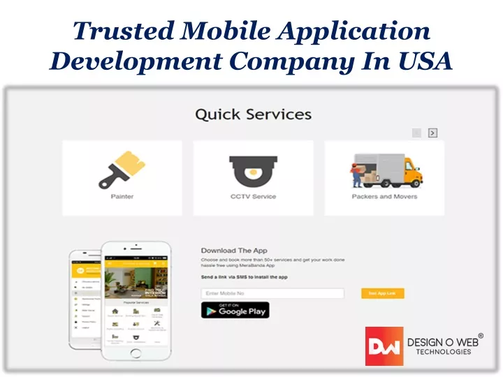 trusted mobile application development company