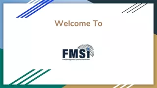 welcome to