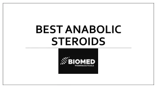 Best Anabolic Steroids