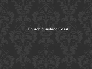 Church Sunshine Coast