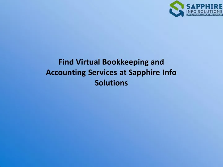 find virtual bookkeeping and accounting services