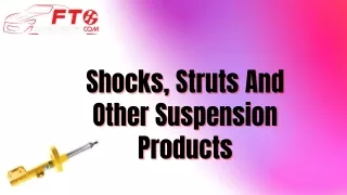 Suspension Products | Shocks and Struts at FT86MotorSports
