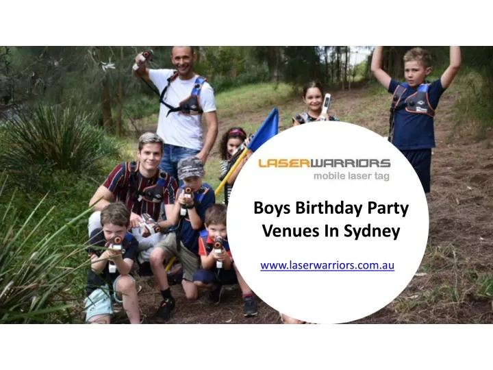 boys birthday party venues in sydney