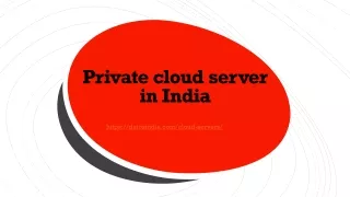 private cloud server in india