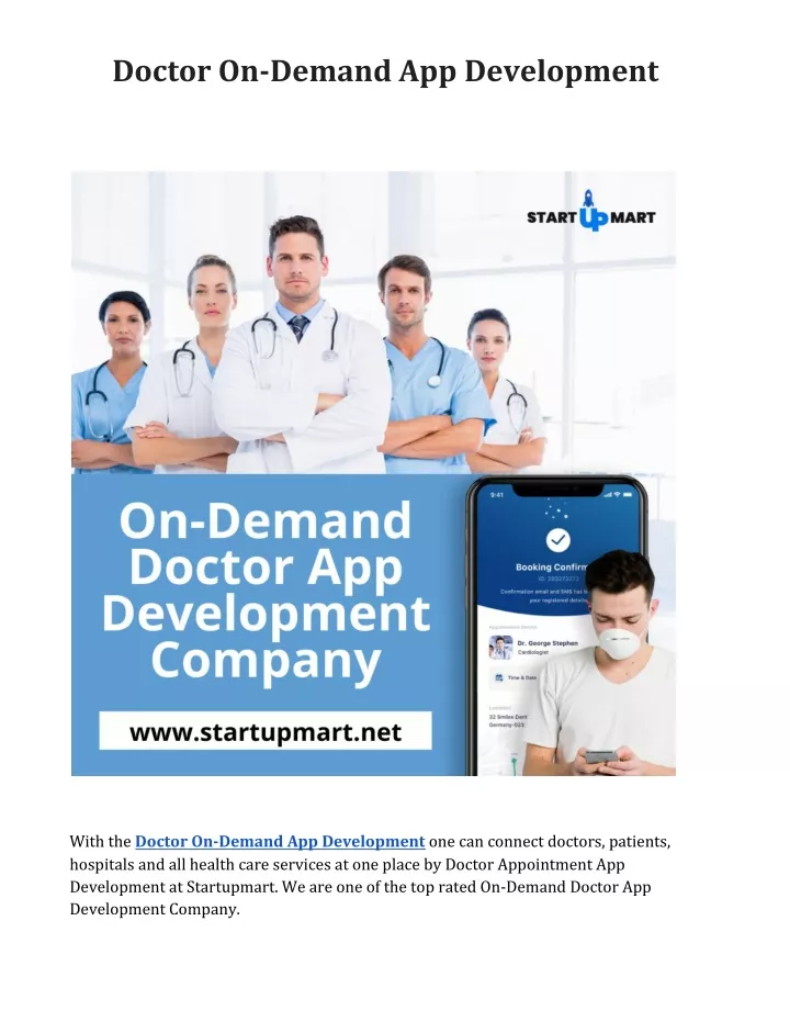 doctor on demand app development