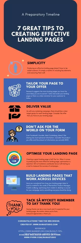 7 great tips to creating effective landing pages
