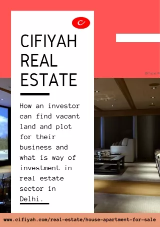 cifiyah real estate