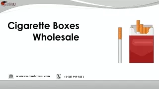 cigarette boxes wholesale