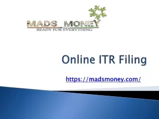 Online ITR Filing