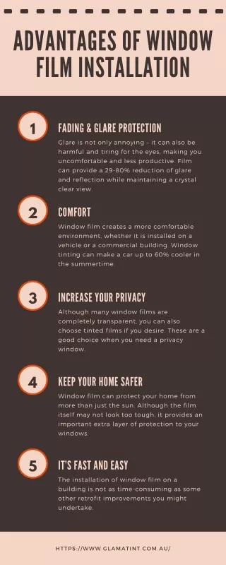 Advantages of Window Film Installation