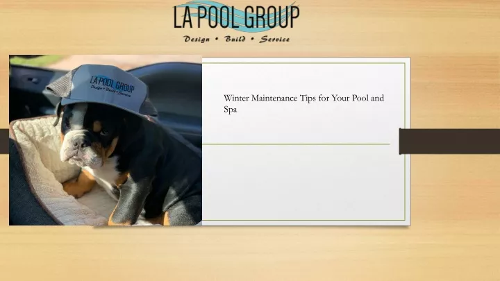 winter maintenance tips for your pool and spa