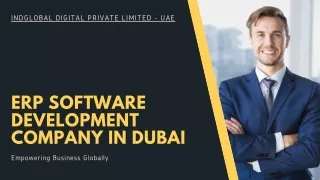 ERP Software Development Company in Dubai.