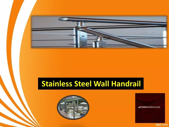 stainless steel wall handrail