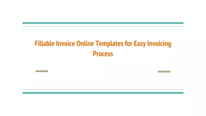 fillable invoice online templates for easy invoicing process