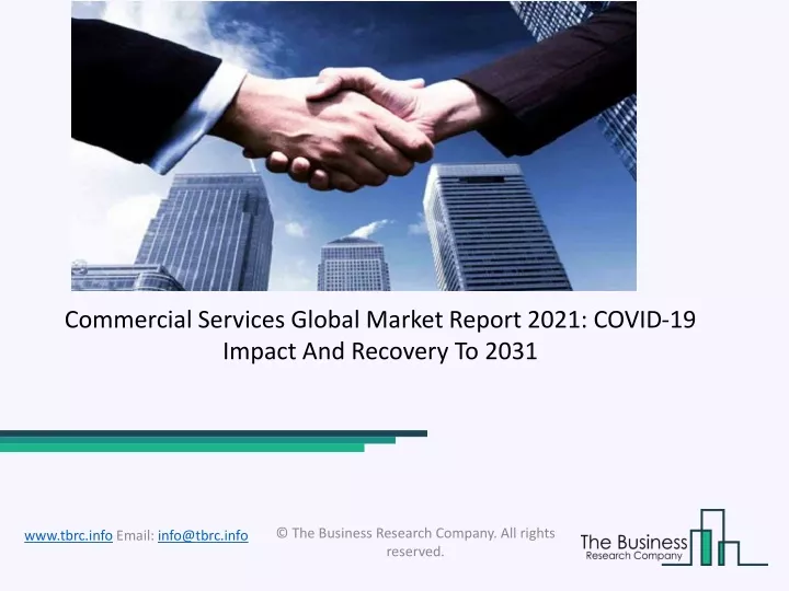 commercial services global market report 2021